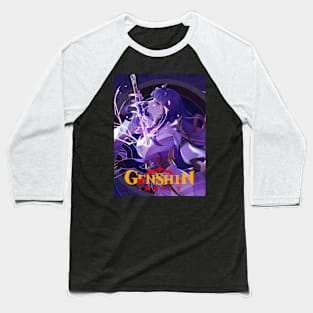 Raiden Shogun Best Art Baseball T-Shirt